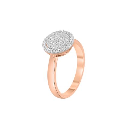 Cluster Design Diamond Finger Ring