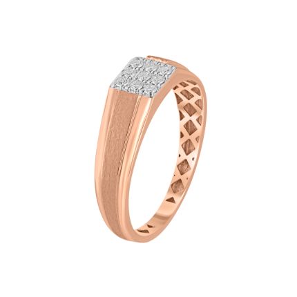 Timeless 18KT Rose Gold Diamond Ring
