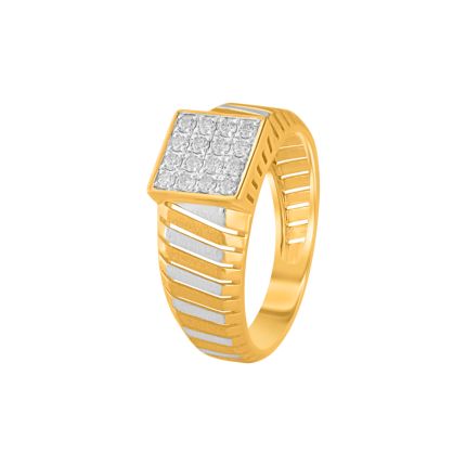 Classic Diamond Finger Ring for Men