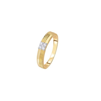 Distinctive Charm Diamond Ring For Men