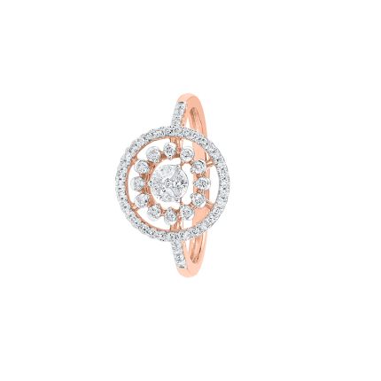 Promise Of Roses Womens Diamond Ring