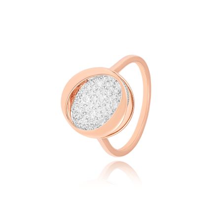 Eclat Oval Diamond Ring