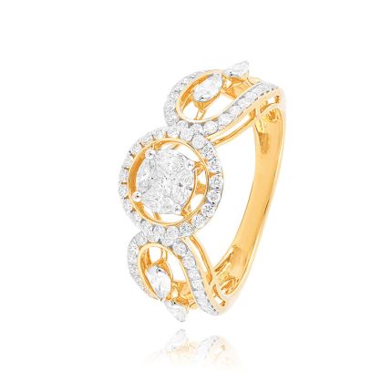 Flicker Subtle 18KT Diamond Ring