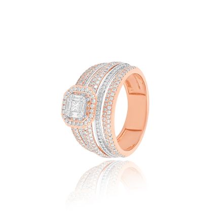 Elysian Radiance Diamond Ring