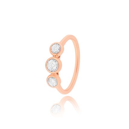 Trine Glow Diamond Ring