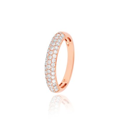 Eternal Spark Rose Gold Band