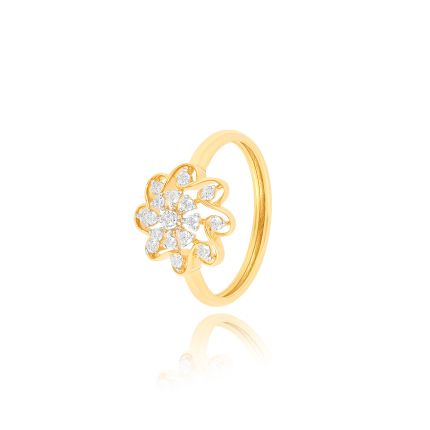 Blooming Radiance Gold Ring