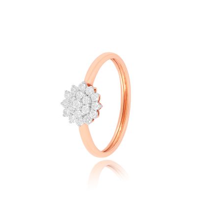 Petal Whisper Rose Gold Ring