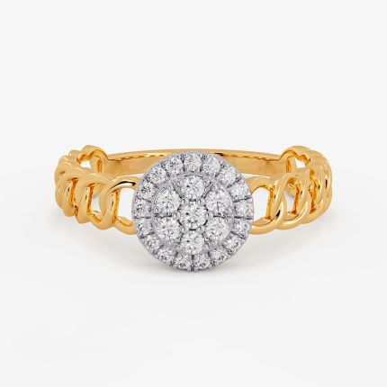Splendour Cuban Yellow Diamond Ring