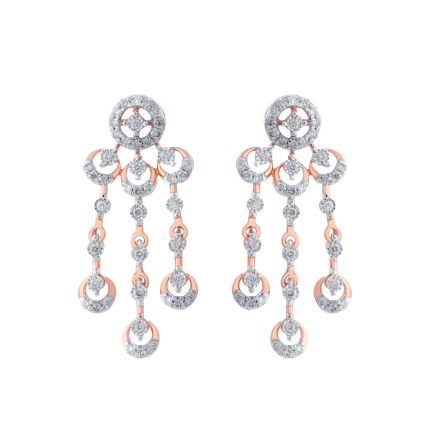 Beautiful Astra Diamond Danglers