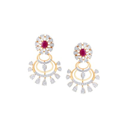 Brilliant Earrings with Diamonds