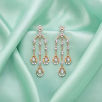Aesthetic Rose Gold Earrings