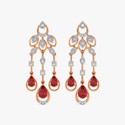 Pretty Diamond Astra Earrings
