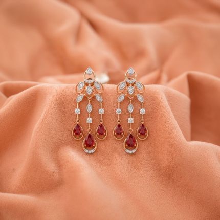 Pretty Diamond Astra Earrings