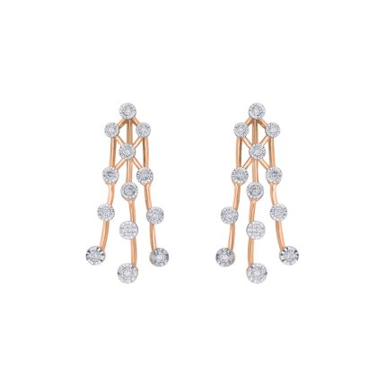 Statement Astra Earrings in Gold