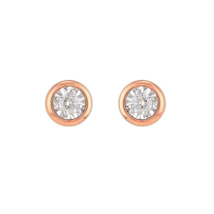 Elegant Diamond Embedded Studs
