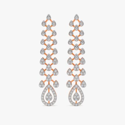 Cluster of Stars Diamond Earrings