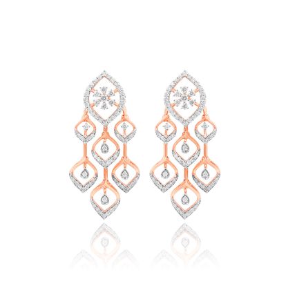 Regal and Timeless Diamond Earrings