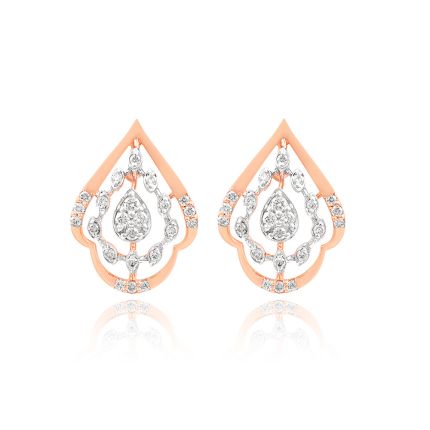 Diamond Versatile Teardrop Earrings