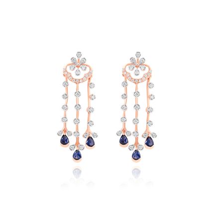 Elegant Charm Diamond Earrings