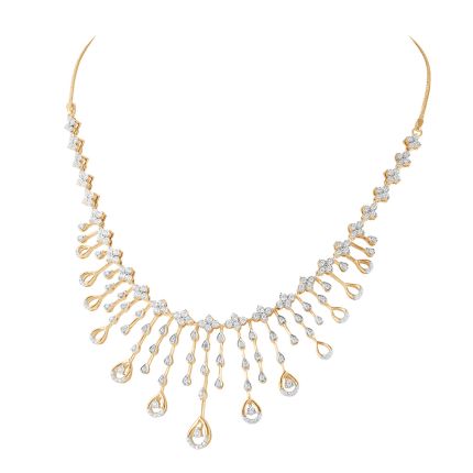 Delicate Diamond Necklace
