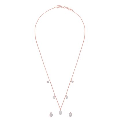Stylish Diamonds Jewellery Set