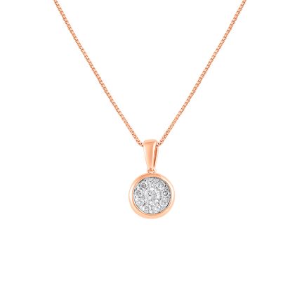 Gorgeous Geometric Rose Gold Necklace