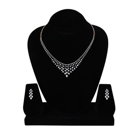 Dazzingling in Diamonds Neckalce Set