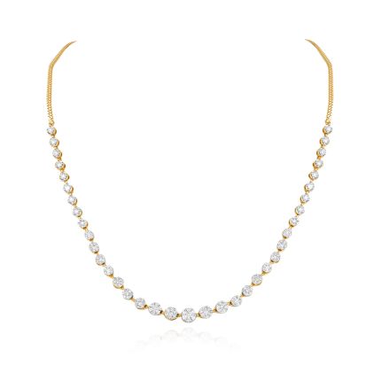 Glimmering Diamond Necklace