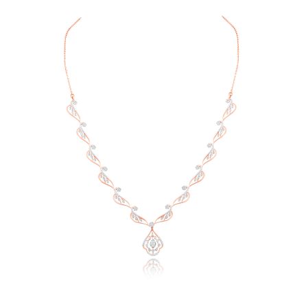 Diamond Versatile Teardrop Necklace