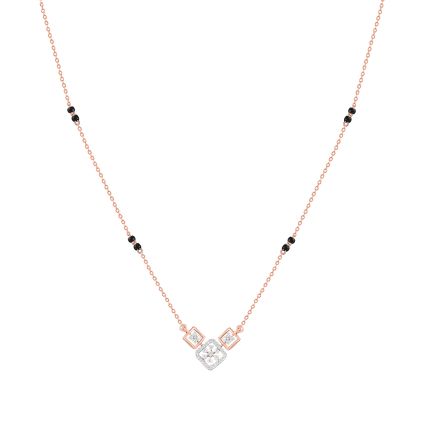 Attractive 18KT Rose Gold Earrings