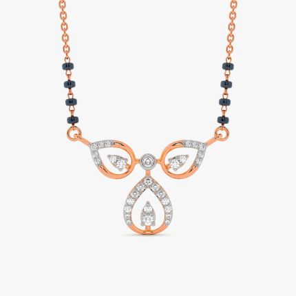 Attractive Drop Design Diamond Mangalsutra