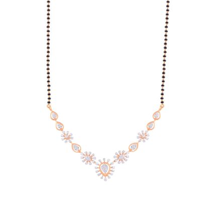 Classic Drop Design Diamond Mangalsutra