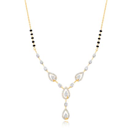 Elegant Drop Diamond Mangalsutra