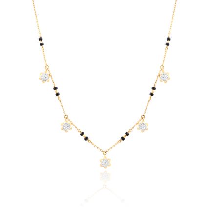 Radiant Tiny Diamond Mangalsutra