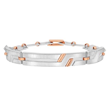 Statesque Platinum Bracelet for Men