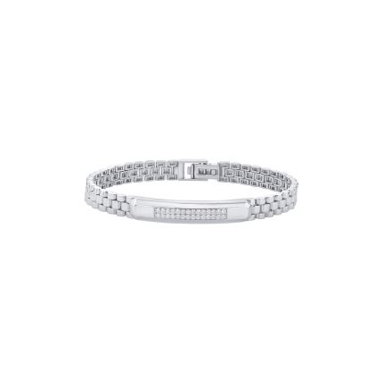 Striking Casual Platinum Bracelet