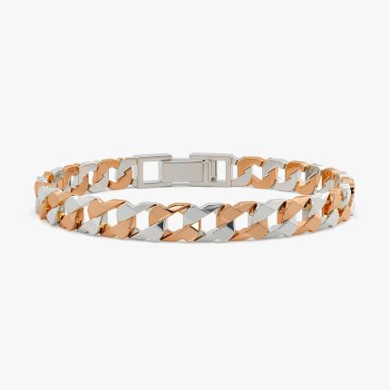 Signature Artistry White and Rose Flexi Bracelet