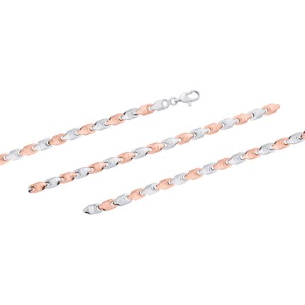 Eyecatching Chain in Platinum for Men