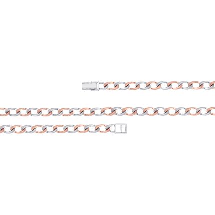Bold Dual Metal Chain for Men