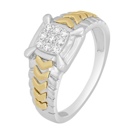 Dazzling Platinum and Diamond Ring