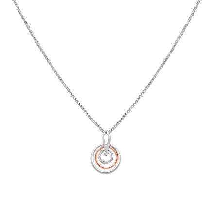 Platinum Pendant With Diamonds