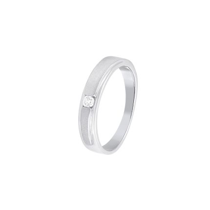Elegant Platinum Diamond Ring For Men