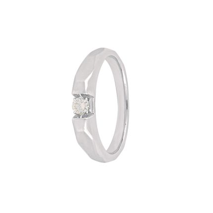 Classy Platinum and White Gold Band
