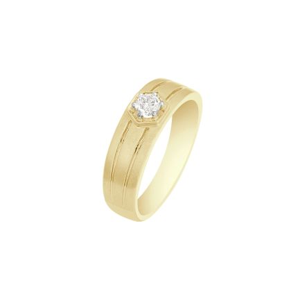 Classic 18KT Yellow Gold Finger Ring