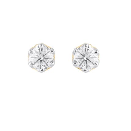 Shining 18KT Yellow Gold Studs