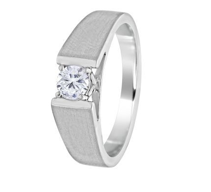 Quality Diamond Solitaire Ring for Men