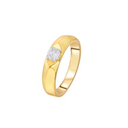 Solid Diamond Ring for Men