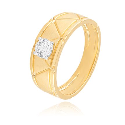 Stylish Solitaire Diamond Ring