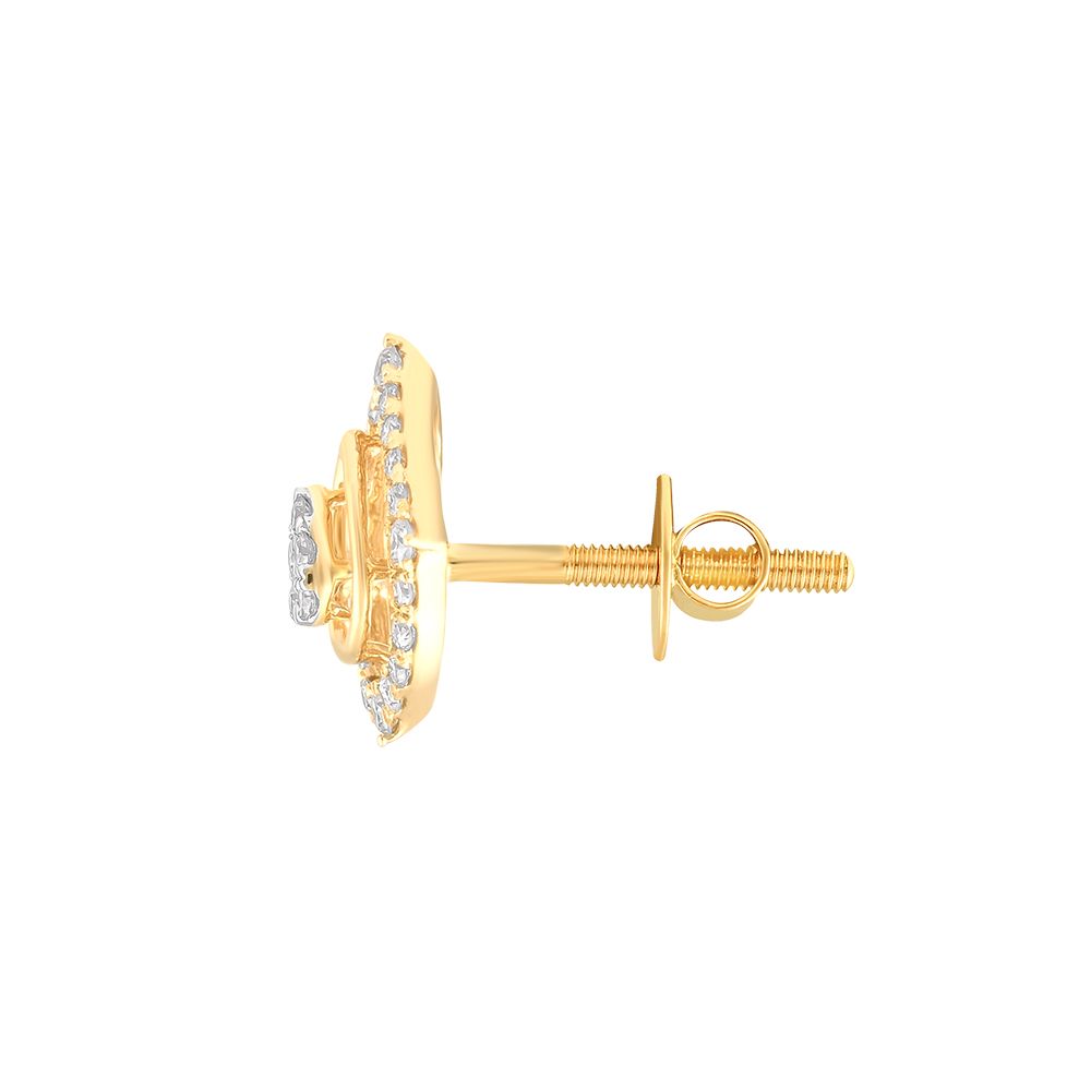 Drop Design Diamond Pendant Set-All Jewellery-OSP24E17-D400R0C